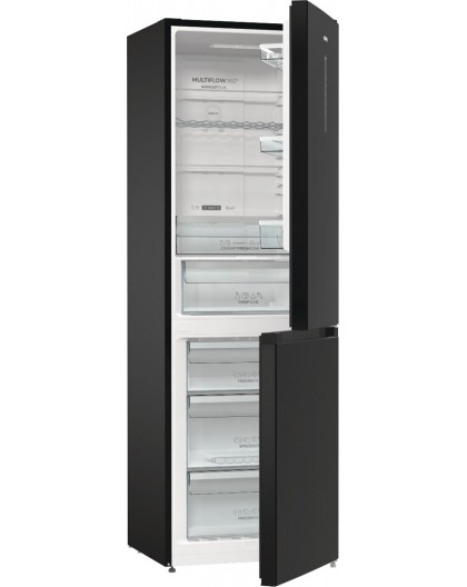 Gorenje NRK6192ABK4 fridge-freezer Freestanding 302 L E Black