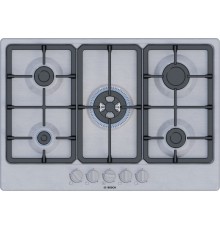Bosch Serie 4 PGQ7B5K90 hob Stainless steel Built-in 75 cm Gas 5 zone(s)