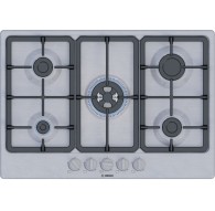 Bosch Serie 4 PGQ7B5K90 hob Stainless steel Built-in 75 cm Gas 5 zone(s)