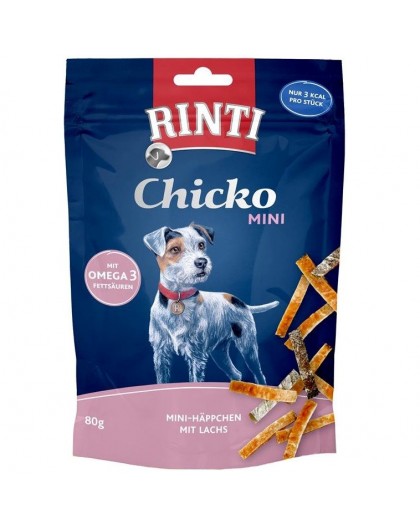 RINTI Chicko Mini Chicken and salmon - dog treat - 80g