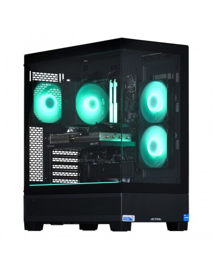 Actina 5901443387954 PC Intel® Core™ i5 i5-12400F 32 GB DDR4-SDRAM 1 TB SSD Intel Arc A580 Midi Tower Black