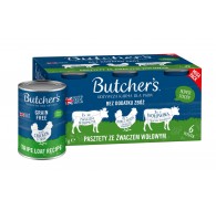 BUTCHER'S Original Mega pack mix tripe loaf recipe - wet dog food - 6 x 400g