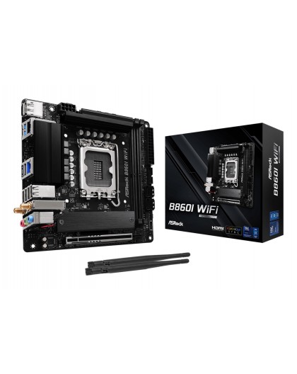 Asrock B860I WiFi Intel B860 LGA 1851 (Socket V1) mini ITX