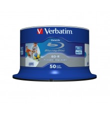 Verbatim 43812 blank Blu-Ray disc BD-R 25 GB 50 pc(s)