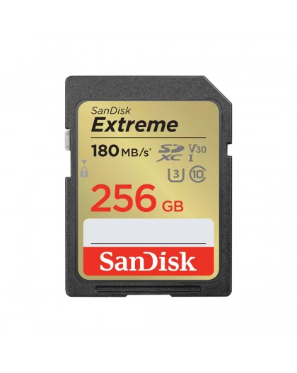 SanDisk Extreme 256 GB SDXC UHS-I Class 10