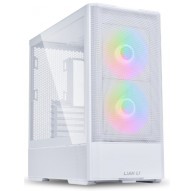 Lian Li LANCOOL 207 PC Case, Midi-Tower, ATX, Tempered Glass - white