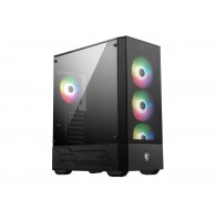 MSI MAG Forge 112R Midi Tower Black, Transparent