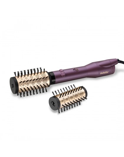 BaByliss AS950E Big Hair Dual Hot air brush Warm Black, Rose Gold, Violet 650 W 98.4" (2.5 m)