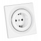 Fibaro Walli socket-outlet Type F White