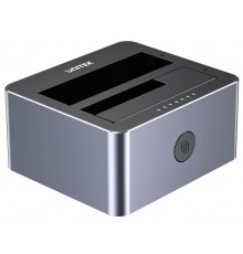 UNITEK CLONING STATION 2X SATA 2.5" 3.5" USBC 10GB
