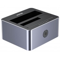 UNITEK CLONING STATION 2X SATA 2.5" 3.5" USBC 10GB