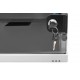 Wall-mounted network cabinet 19" 4U, SOHO 241 x 540 x 400 mm, door glass, grey, unfolded, 60kg