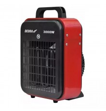 DEDRA DED9921B electric space heater Red 3000 W Convector electric space heater