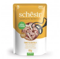SCHESIR in jelly Tuna with chicken - wet cat food - 85 g