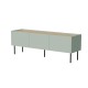 Cama FELLINI TV cabinet 150x40x52 olive + oiled oak top