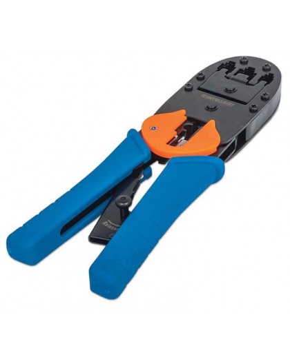 Intellinet Universaalne Modulaarsüvitee Krimptööriist, RJ45, RJ12 ja RJ11 modulaarsüviteede jaoks