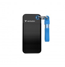 Verbatim Pocket SSD USB 3.2 Gen 2 2TB Black/Blue