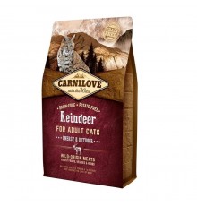 CARNILOVE Cat Energy & Outdoor Reindeer - dry cat food - 2kg