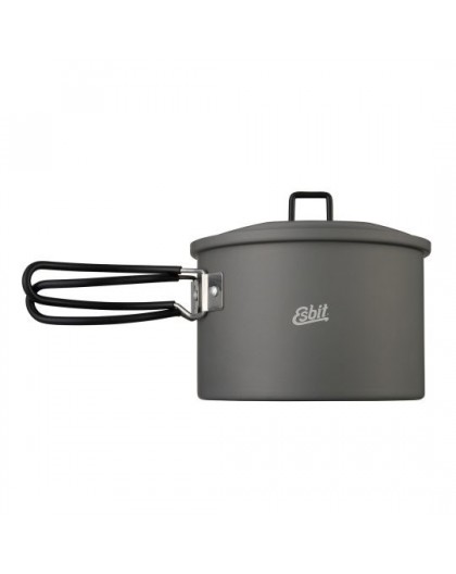 ESBIT PT1600HA camping cookware Pot 1.6 L Aluminium, Black