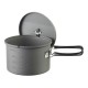 ESBIT PT1600HA camping cookware Pot 1.6 L Aluminium, Black