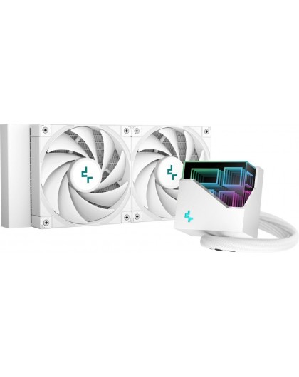 DeepCool LT520 WH Processor All-in-one liquid cooler 12 cm White 1 pc(s)