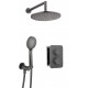 Concealed shower set with thermostatic BOX