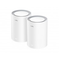 Cudy M3000 2-PACK mesh wi-fi system Dual-band (2.4 GHz / 5 GHz) Wi-Fi 6 (802.11ax) Grey, White 1 Internal