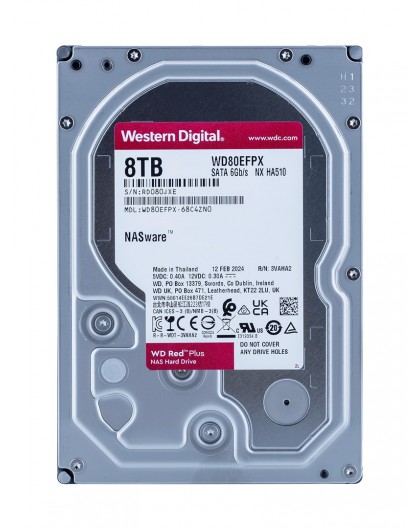 Western Digital Red Plus 3.5" 8 TB Serial ATA III