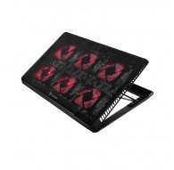 Laptop cooling pad, 6 backlit fans, 2000 RPM, SAVIO COS-01