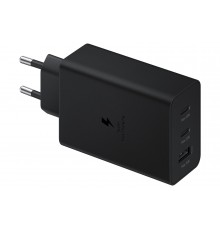 Power charger SAMSUNG Trio EP-T6530 65W PD 1x USB-A, 2x USB-C (EP-T6530NBEGEU) Black