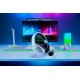 Razer Barracuda X Chroma peakomplekt, traadita, peapaelaga, mängimiseks, USB Type-C, Bluetooth, must, valge