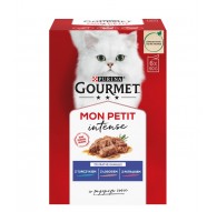 GOURMET Mon Petit Fish Mix - wet cat food - 6 x 50 g