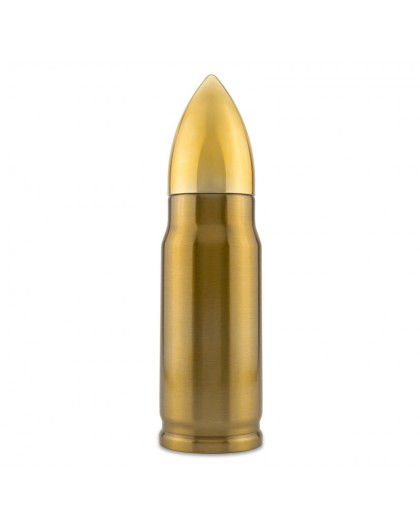 Bullet Brass thermos cartridge 500 ml