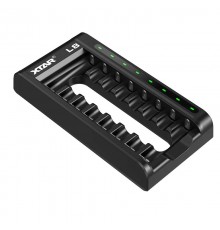 Battery charger AA/AAA 1,5 V i 1,2V, smart - 8 slots