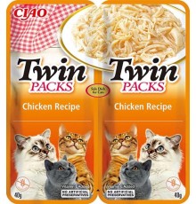 INABA Twin Packs Chicken - cat treats - 2 x 40g