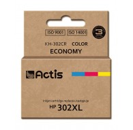 Actis KH-302CR ink (replacement for HP 302XL F6U67AE Premium 21 ml color)