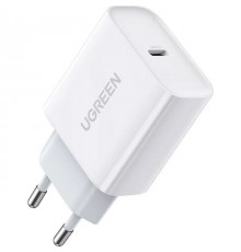 Ugreen USB Power Delivery 3.0 Quick Charge 4.0+ 20W 3A mains charger (white)