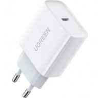 Ugreen USB Power Delivery 3.0 Quick Charge 4.0+ 20W 3A mains charger (white)