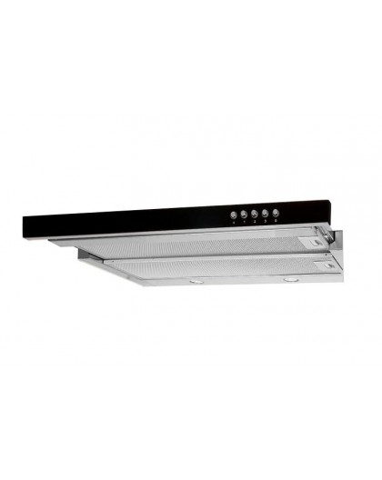 Akpo WK-7 Light Glass 50 Under-cabinet cooker hood Inox, Black