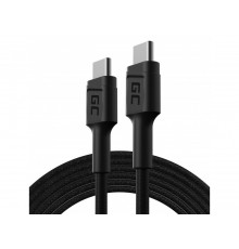 Green Cell KABGC29 USB cable USB 2.0 2 m USB C Black