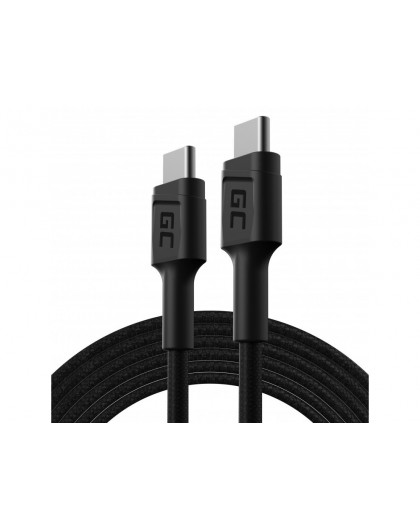 Green Cell KABGC29 USB cable USB 2.0 2 m USB C Black