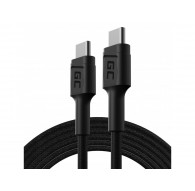 Green Cell KABGC29 USB cable USB 2.0 2 m USB C Black