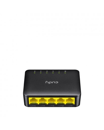 Cudy GS105D network switch Gigabit Ethernet (10/100/1000) Black