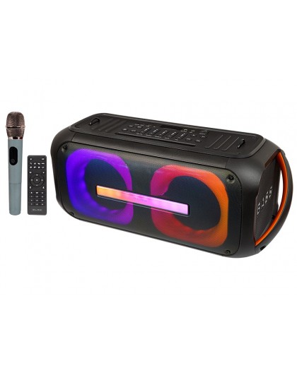 Bluetooth speaker DJBOX + remote control + microphone