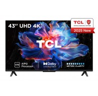 Телевизор TCL V6C 43V6C 109,2 см (43") 4K Ultra HD Смарт ТВ Wi-Fi Металлический 260 кд/м²