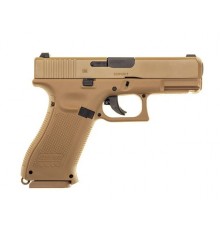 Glock 19X 4,5 mm coyote BB CO2 shot air pistol.