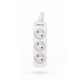 KERG power strip 3 sockets 3m 10A