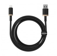 Baseus Dura Type A to IP 2.4A 2 m fast charging cable Black, Gold