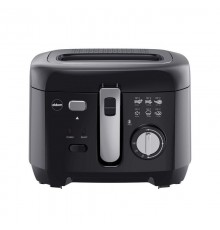 ELDOM Fryer FREET, 2.5 L, 400 g of fries, temperature regulator, removable oil tank, black