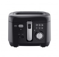 ELDOM Fryer FREET, 2.5 L, 400 g of fries, temperature regulator, removable oil tank, black